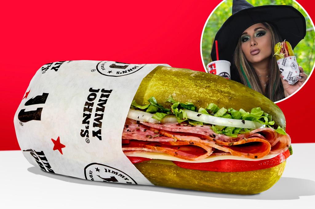 Jimmy John's unveils the Picklewich, a bread-like pickle sandwich